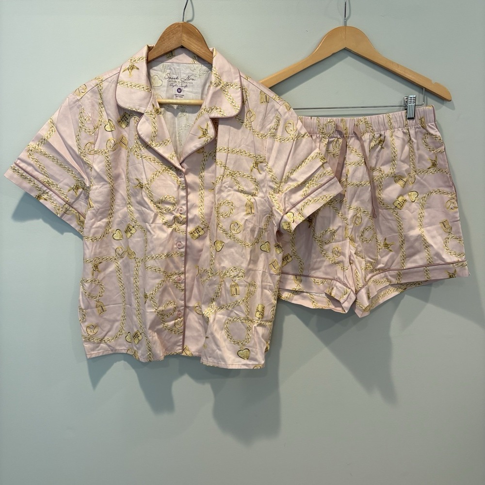 Taylor Swift Speak Now Taylor's Version Charm Pajama Set Size M New